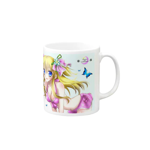 水着少女 Mug