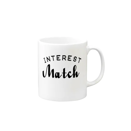 INTEREST Match  マグカップ