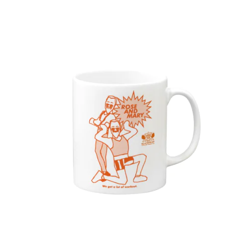 ローズ&マリー Mug