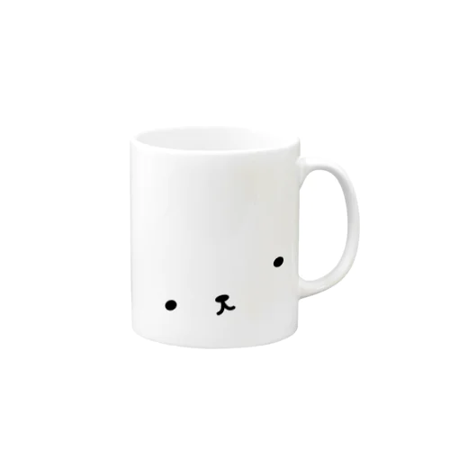 のぞきうさぎ Mug