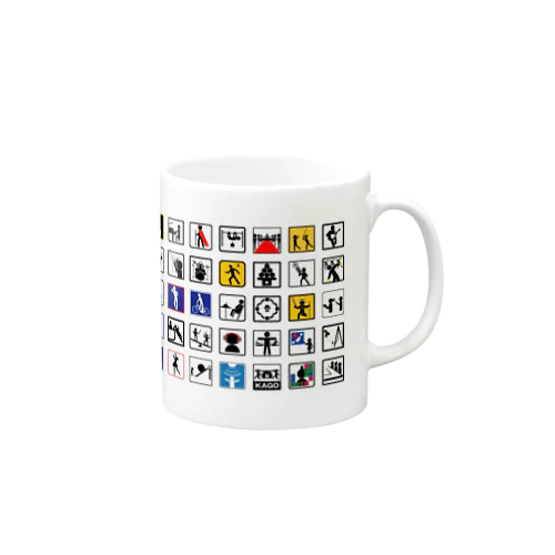 カネダ・オリジナルピクトグラム Mug