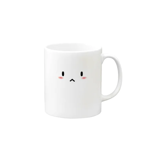 しろねこフェイス Mug