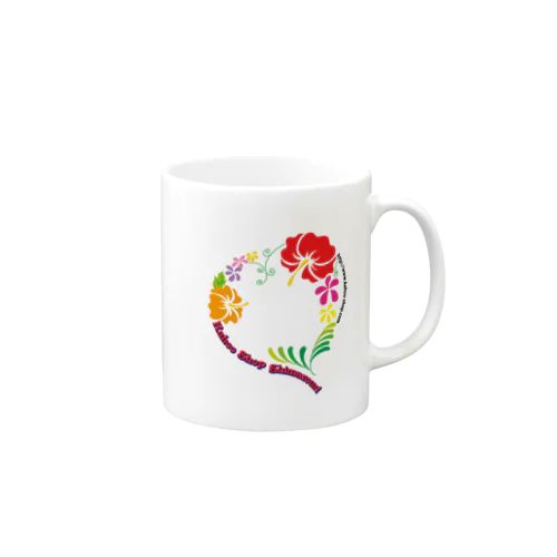 【カフーショップ】トロピカルheart Mug