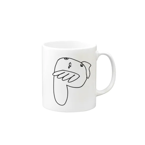 からてチョップP Mug