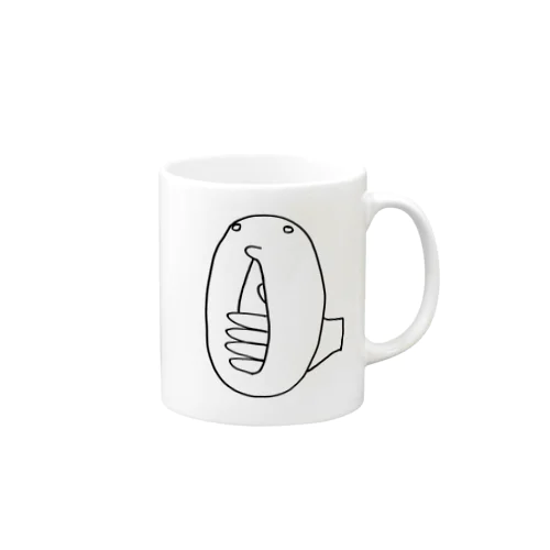 からてチョップO Mug