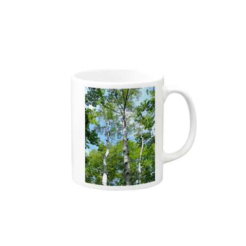 white birch Mug