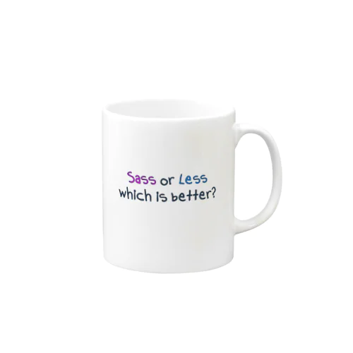 Sass or Less Mug