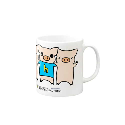 ヘノブタちゃん Mug