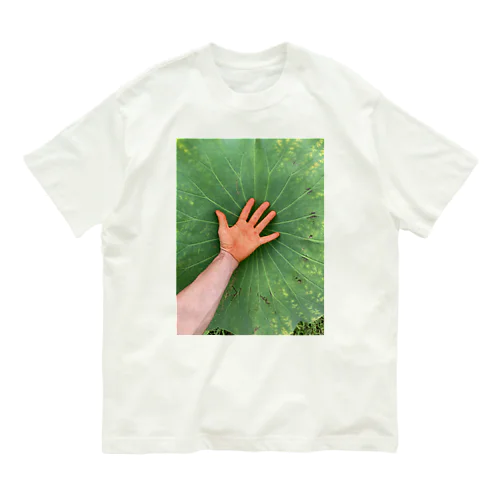 ヘナの手 유기농 코튼 티셔츠