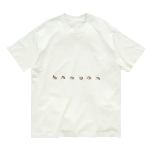 hushu★hushu　ハリネズミ Organic Cotton T-Shirt