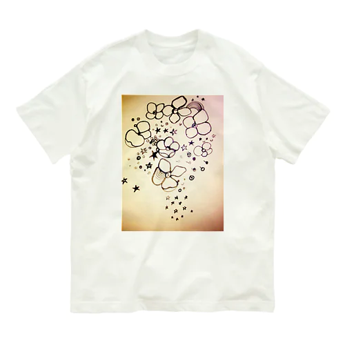 花銀河3 オーガニックコットンTシャツ