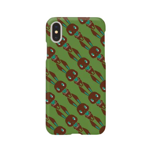 ハートを持ったうさぎ柄 Smartphone Case