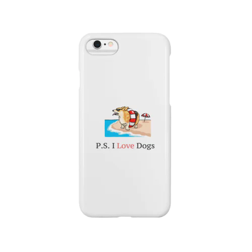 P.S. I Love Dogs（ビーチ・ドッグ） Smartphone Case