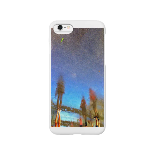 The Rainy Blue Day - full size Smartphone Case