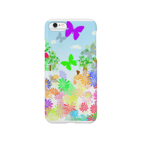 花柄mix Smartphone Case