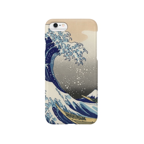 神奈川沖浪裏／葛飾北斎 Smartphone Case