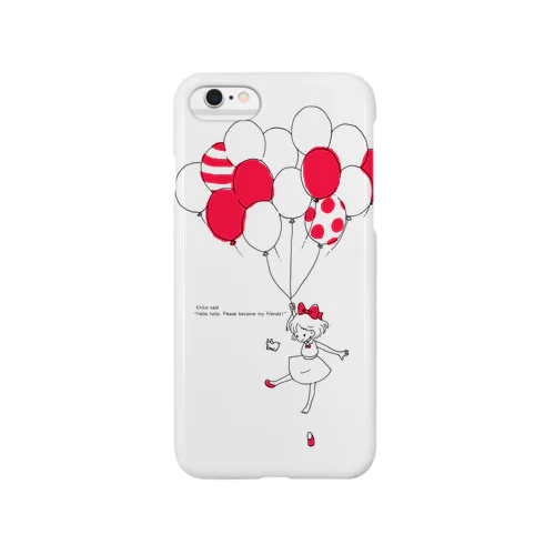 Chiko*-red- Smartphone Case