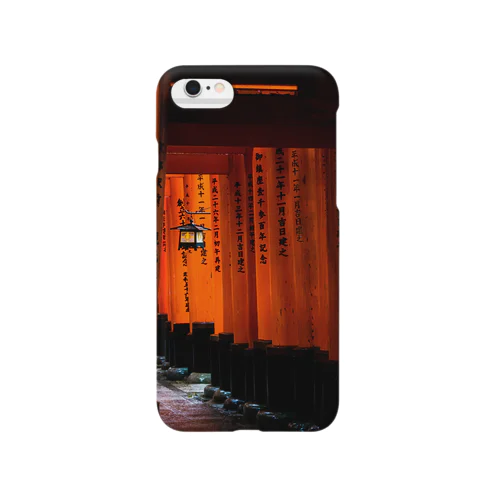 伏見稲荷大社雨景色 Smartphone Case