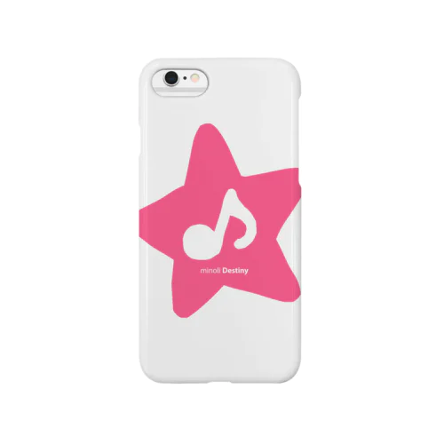 minoliDestiny PINK STAR スマホケース