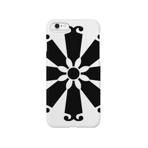 家紋 八つ笄車 Smartphone Case