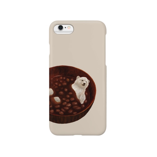 しるくま（おされなベージュ） Smartphone Case
