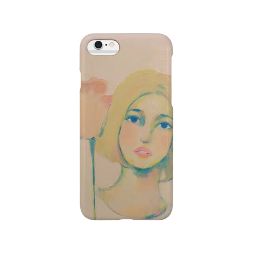 la femme et la fleur Smartphone Case