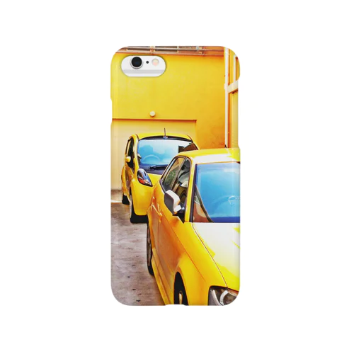 黄色い車で出掛けよう Smartphone Case