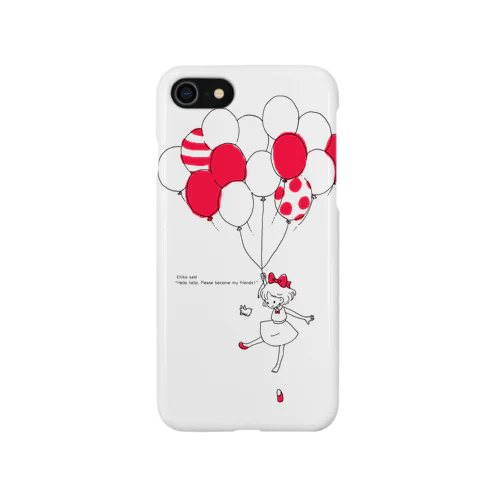 Chiko*-red- iPhone Smartphone Case