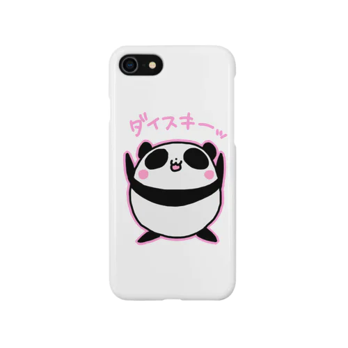 告白LOVEパンダ iPhone Smartphone Case