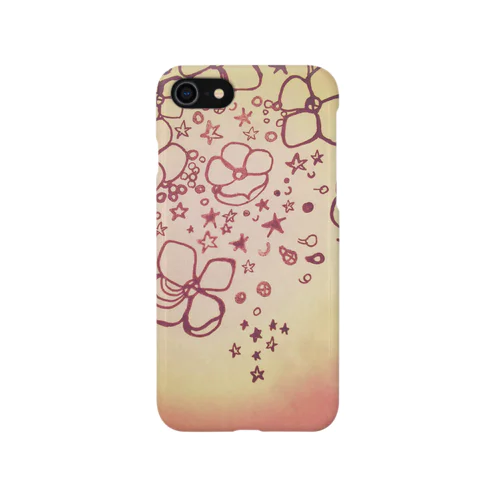 花銀河 iPhone Smartphone Case