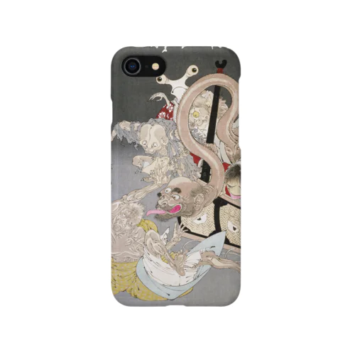 新形三十六怪撰 おもゐつゝら【浮世絵・妖怪】 iPhone Smartphone Case
