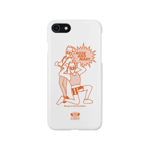 ローズ&マリー iPhone Smartphone Case