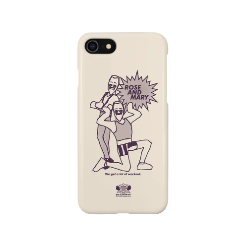 ローズ&マリー iPhone Smartphone Case