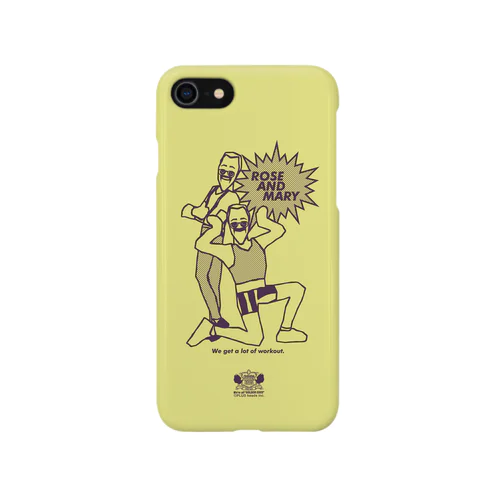 ローズ&マリー iPhone Smartphone Case
