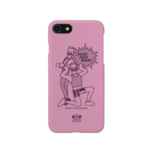 ローズ&マリー iPhone Smartphone Case