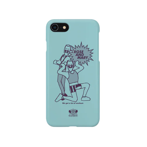 ローズ&マリー iPhone Smartphone Case