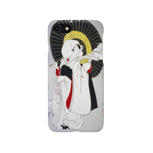 新形三十六怪撰 さぎむすめ【浮世絵・妖怪】 iPhone Smartphone Case