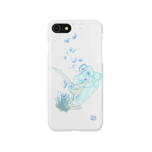人魚姫になりたかった少女 iPhone Smartphone Case
