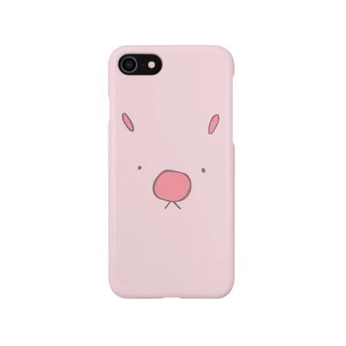 アイフォンケースinうさぴんく iPhone Smartphone Case