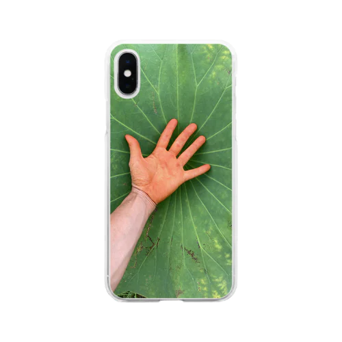 ヘナの手 Soft Clear Smartphone Case