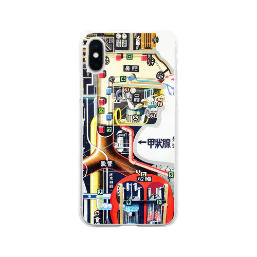 人間機械論 Soft Clear Smartphone Case