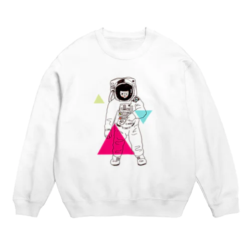 Space ship! Crew Neck Sweatshirt