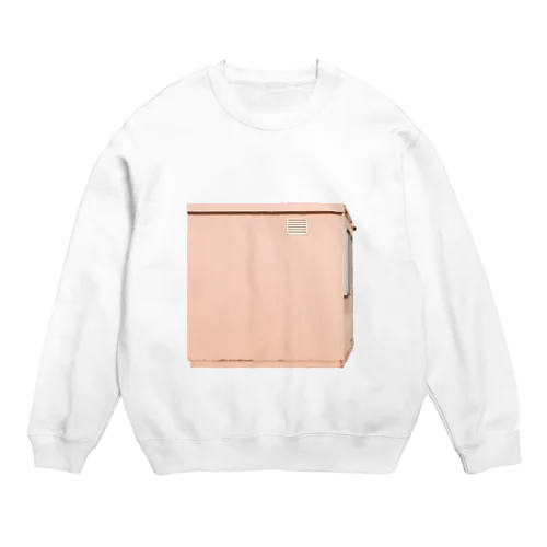 サーモンピンクの小屋 Crew Neck Sweatshirt