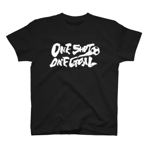 One Shot One Goal（濃色用） Regular Fit T-Shirt