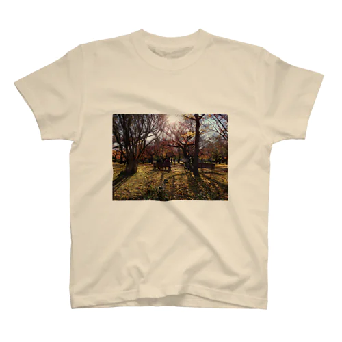 公園ベンチ Regular Fit T-Shirt
