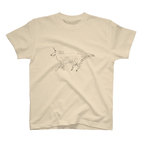 かつての犬（ユニコーン） Regular Fit T-Shirt