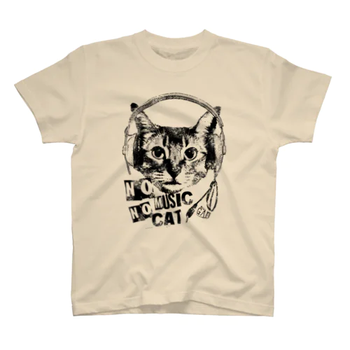 Nobigao Music Cat Regular Fit T-Shirt