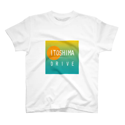 糸島ドライブ ＜sunrise＞ Regular Fit T-Shirt