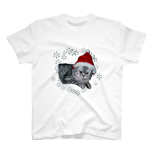 クリスマス猫 スタンダードTシャツ