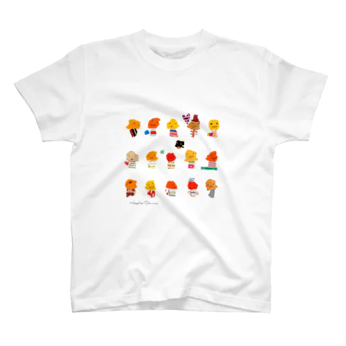 Mandarin Harmony(ﾏﾝﾀﾞﾘﾝﾊｰﾓﾆｰ)  Regular Fit T-Shirt